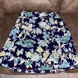 Norton McNaughton Floral Skirt Size 10